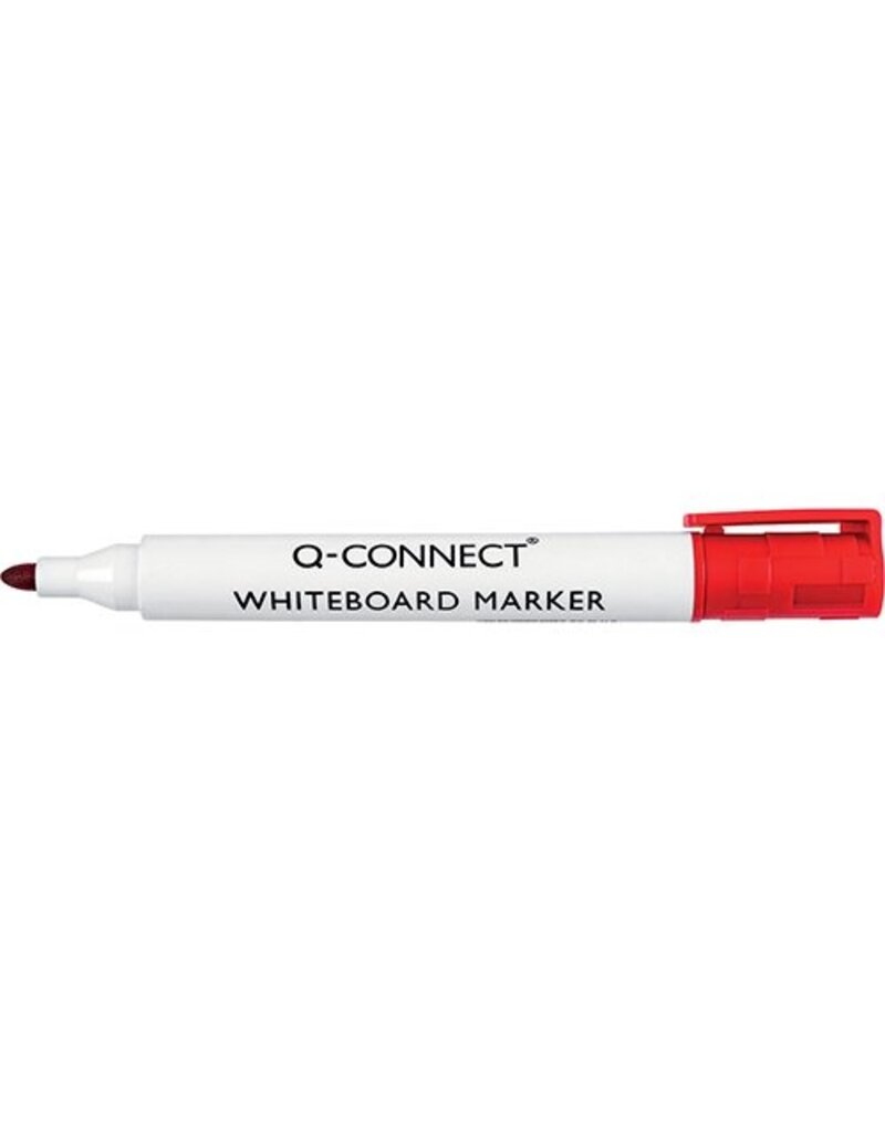 Q-CONNECT Whiteboardmarker  rot Q-CONNECT KF26037 Rundspitze