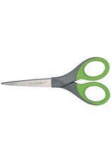 Q-CONNECT Schere 17cm Spitz grau/grün Q-CONNECT KF03986 Elite