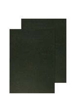 Q-CONNECT Einbanddeckel A4 250g schwarz Q-CONNECT KF00501 Leder