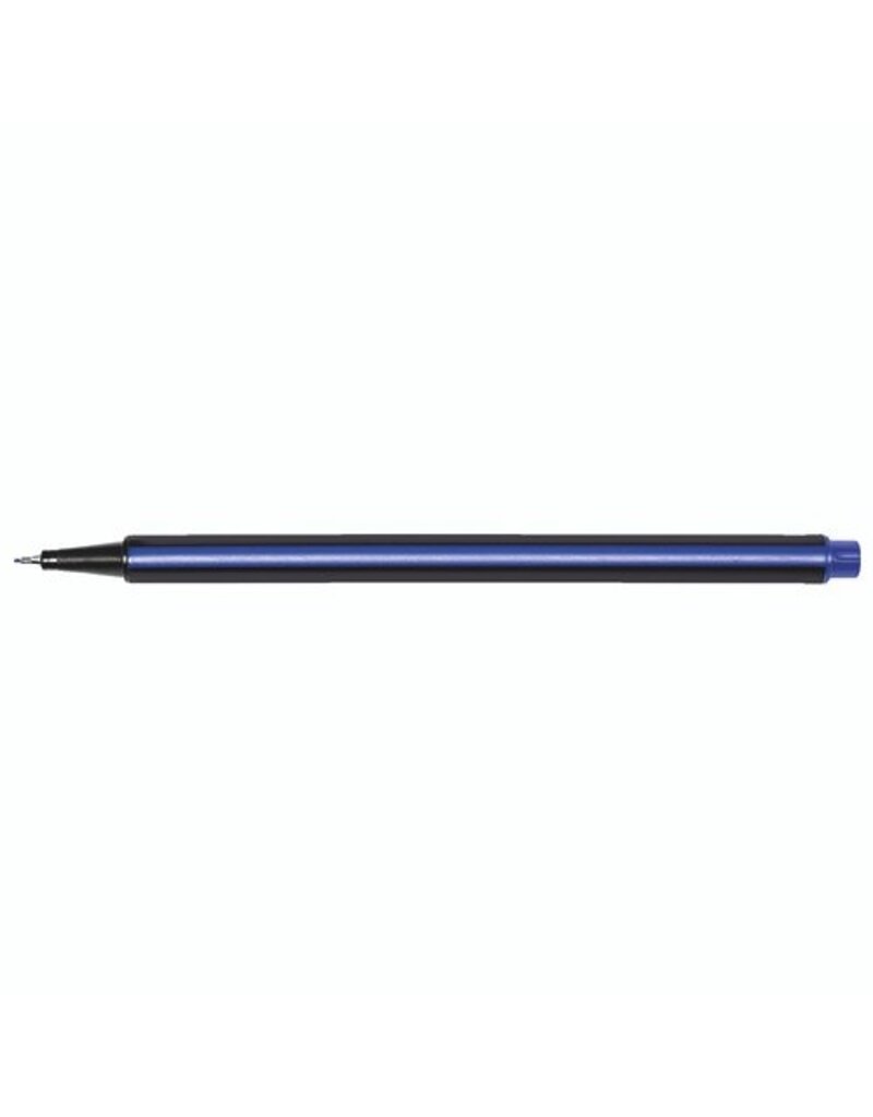 Q-CONNECT Fineliner 0,4mm dreieckig  blau Q-CONNECT KF18048