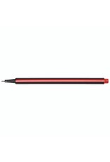 Q-CONNECT Fineliner 0,4mm dreieckig  rot Q-CONNECT KF18049