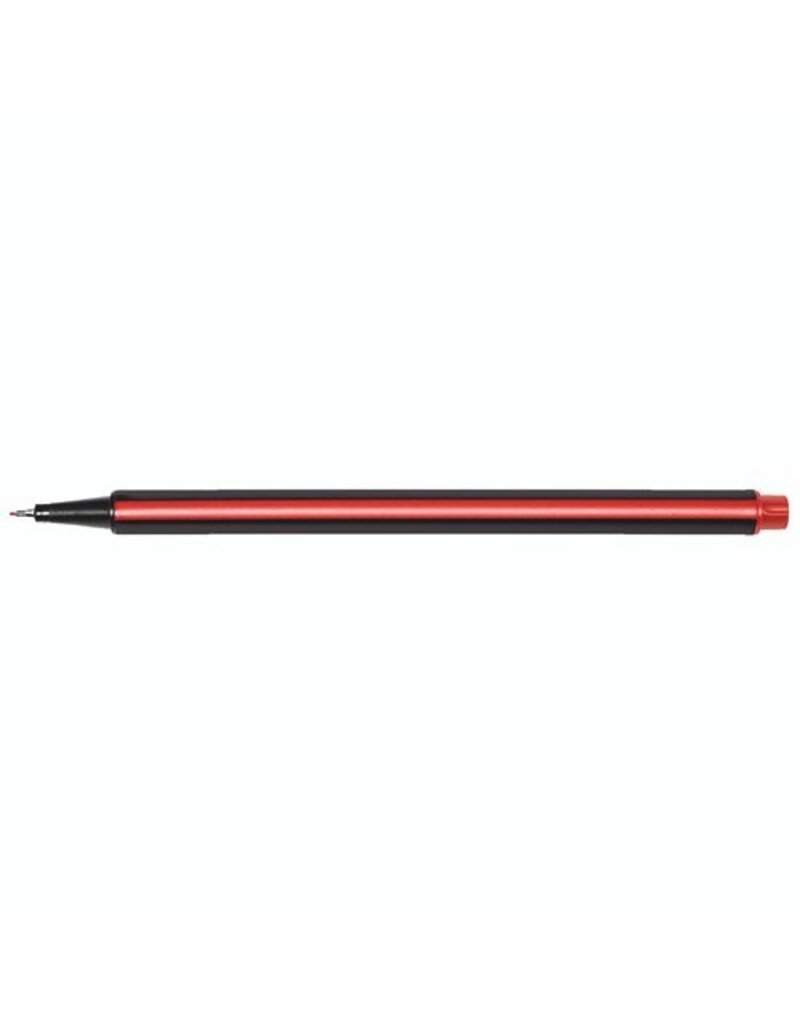 Q-CONNECT Fineliner 0,4mm dreieckig  rot Q-CONNECT KF18049