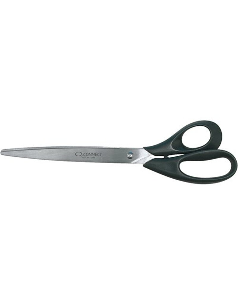 Q-CONNECT Schere 25,5cm Spitz schwarz Q-CONNECT KF02340 25,5cm