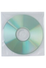 Q-CONNECT CD-Hülle 50ST ungelocht transparent Q-CONNECT KF02207