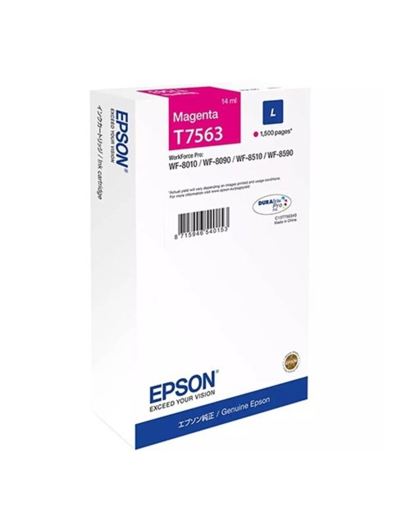 Epson Epson T7563 (C13T75634N) ink magenta 1500 pages (original)