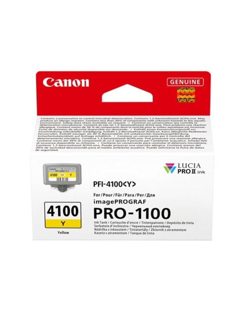 Canon Canon PFI-4100Y (6780C001) ink yellow 80ml (original)