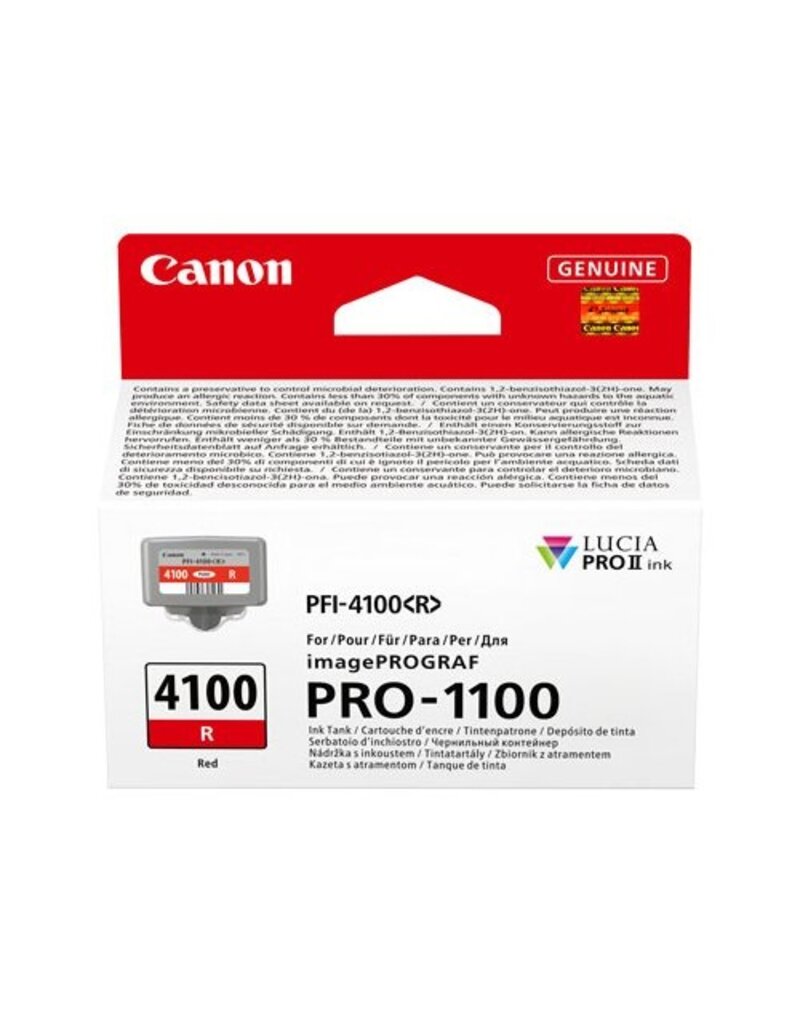 Canon Canon PFI-4100R (6785C001) ink red 80ml (original)