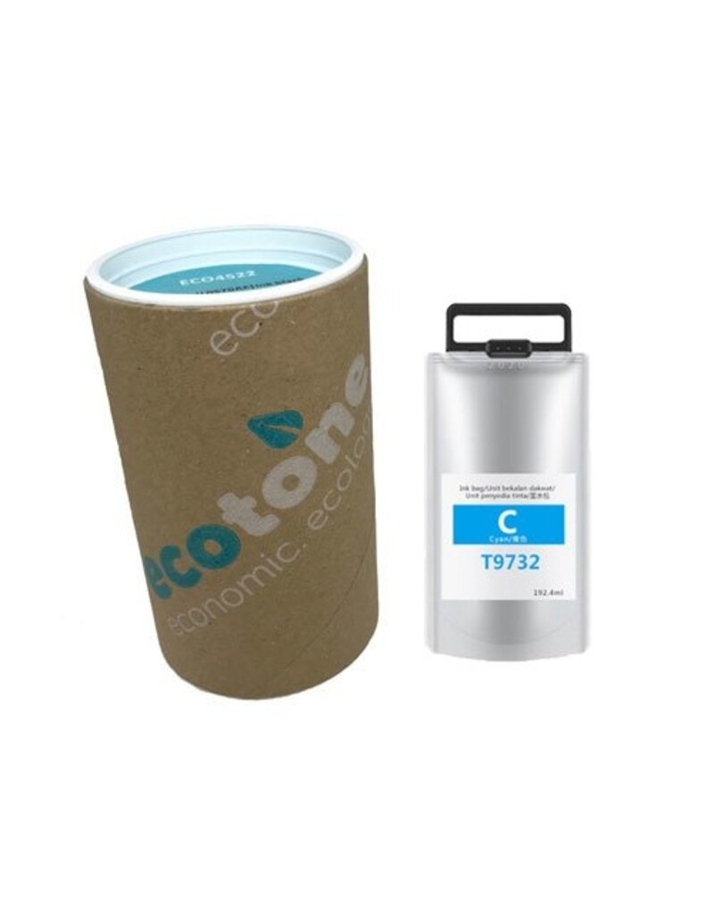Ecotone Epson T9732 (C13T973200) ink cyan 25175p (Ecotone) CC