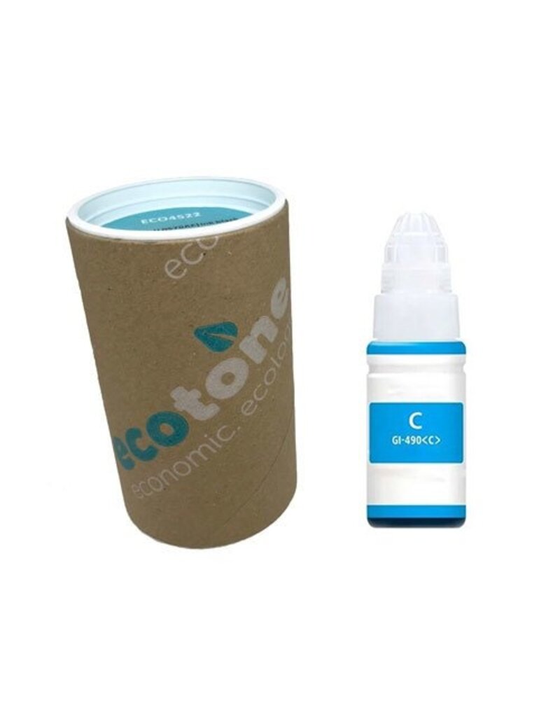 Ecotone Canon GI-490C (0664C001) ink cyan 7000 pages (Ecotone) NC
