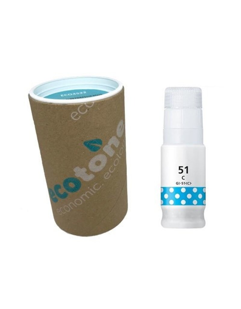 Ecotone Canon GI-51C (4546C001) ink cyan 7700 pages (Ecotone) NC