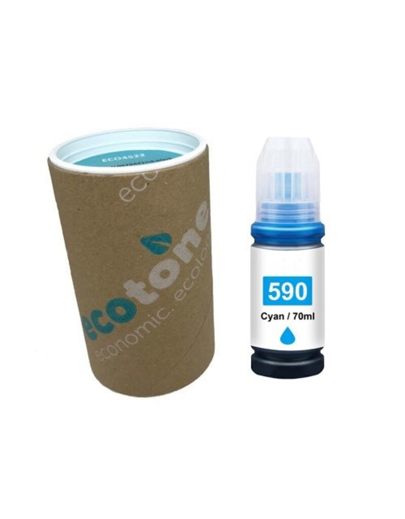 Ecotone Canon GI-590C (1604C001) ink cyan 7000 pages (Ecotone) NC