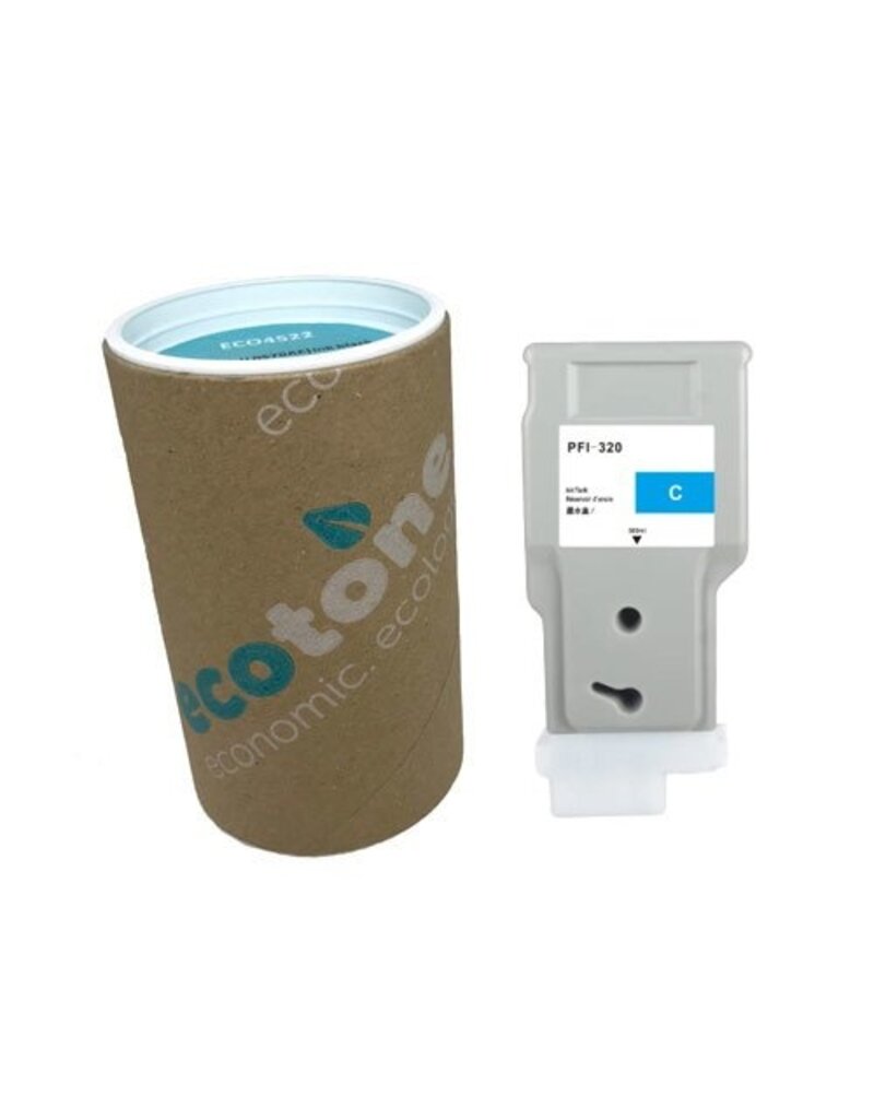 Ecotone Canon PFI-320C (2891C001) ink cyan 300ml (Ecotone) CC