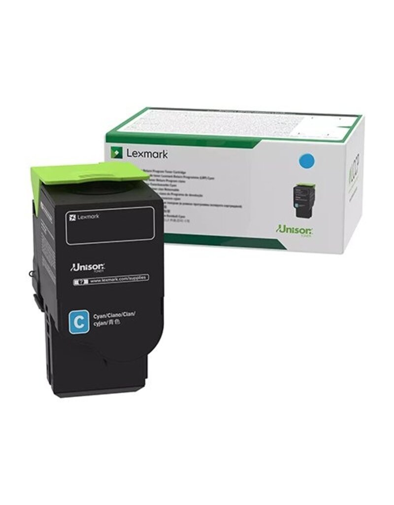Lexmark Lexmark 78C2UC0 toner cyan 7000 pages return (original)