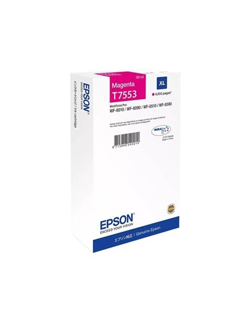 Epson Epson T7553 (C13T75534N) ink magenta 4000 pages (original)
