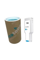 Ecotone Ecotone ink (replaces HP 738 676M6A) cyan 304ml CC