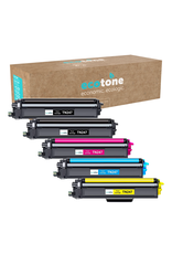 Ecotone Ecopack (Replaces Brother TN-247 toner) 2xBL + 1xCMY  - (BL 2x3000 Pages) (CMY 3x2300 Pages)