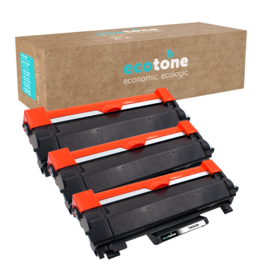 Ecotone Ecopack (Replaces Brother TN-2420 toner) 3xBL