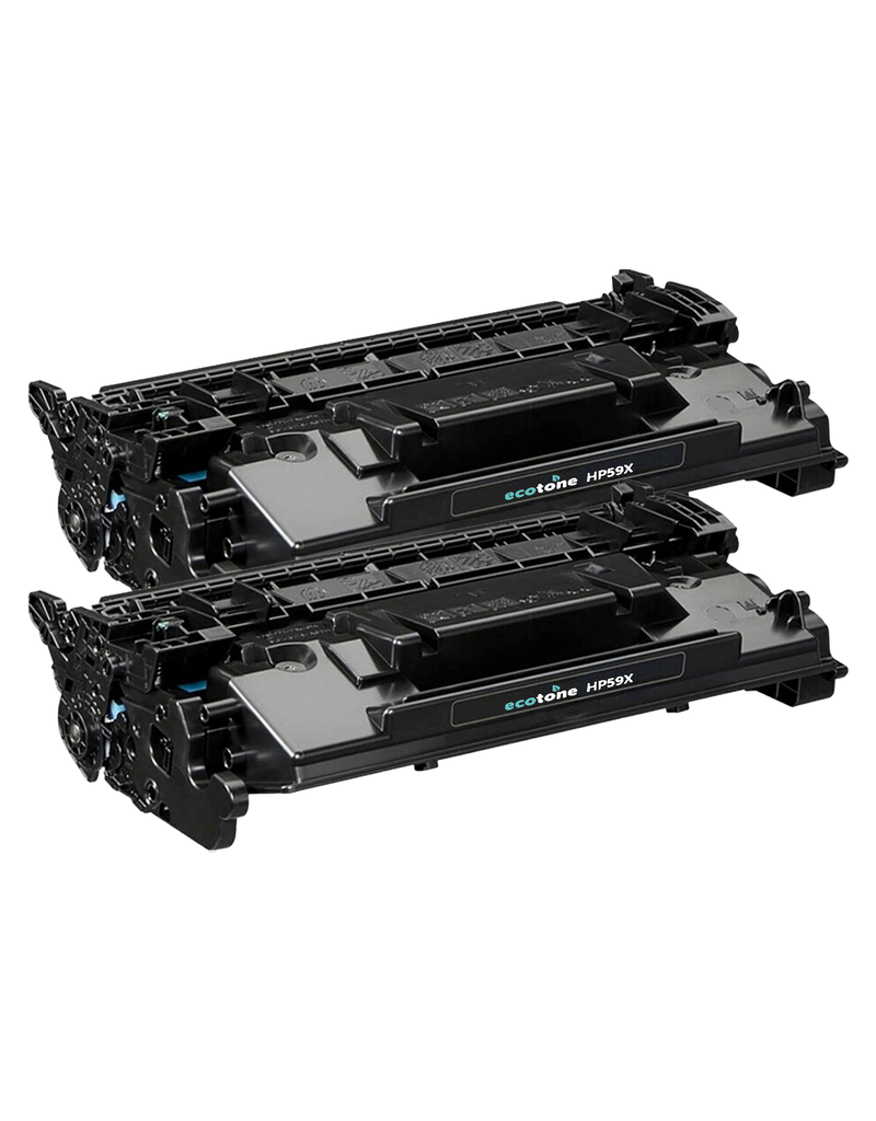 Ecotone Ecopack (Replaces HP 59X CF259X toner) 2xBL - (BL 2x20000 Pages)