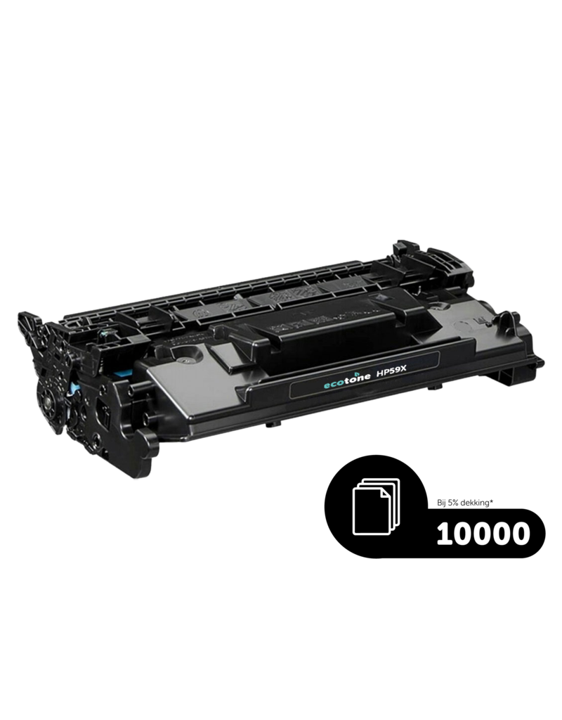 Ecotone Ecopack (Replaces HP 59X CF259X toner) 2xBL - (BL 2x20000 Pages)