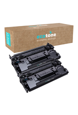 Ecotone Ecopack (Replaces HP 26X CF226X toner) 2xBL - (BL 2x9000 Pages)