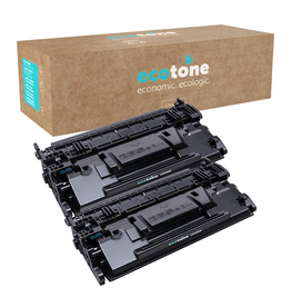 Ecotone Ecopack (Replaces HP 26X CF226X toner) 2xBL