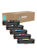 Ecotone Ecopack (Replaces HP 207X toner) 2xBL + 1xCMY  - (BL 2x3150 Pages) (CMY 3x2450 Pages)