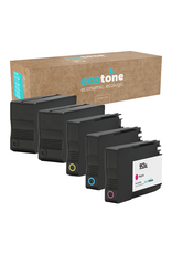 Ecotone Ecopack (Replaces HP 953XL ink) 2xBL + 1xCMY  - (BL 2x2045 Pages) (CMY 3x1765 Pages)