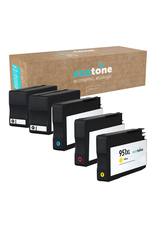 Ecotone Ecopack (Replaces HP 950/951XL ink) 2xBL + 1xCMY  - (BL 2x2890 Pages) (CMY 3x2295 Pages)