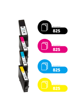 Ecotone Ecopack (Replaces HP 912XL ink) 2xBL + 1xCMY  - (BL 2x825 Pages) (CMY 3x825 Pages)