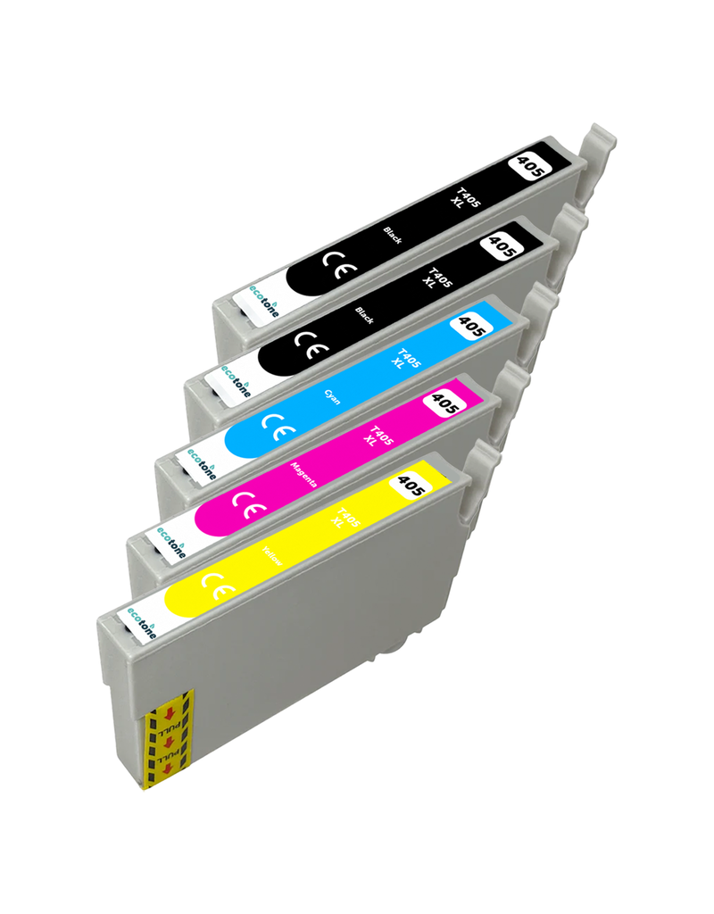 Ecotone Ecopack (Replaces Epson 405XL ink) 2xBL + 1xCMY  - (BL 2x1100 Pages) (CMY 3x1100 Pages)