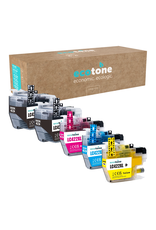 Ecotone Ecopack (Replaces Brother LC-422XL ink) 2xBL + 1xCMY  - (BL 2x69ml) (CMY 3x19ml)