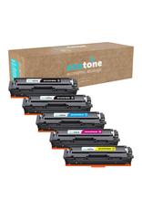 Ecotone Ecopack (Replaces HP 201X toner) 2xBL + 1xCMY  - (BL 2x2800 Pages) (CMY 3x2300 Pages)
