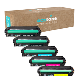 Ecotone Ecopack (Replaces HP 508X toner) 2xBL + 1xCMY