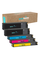 Ecotone Ecopack (Replaces HP 973XL ink) 2xBL + 1xCMY  - (BL 2x13500 Pages) (CMY 3x8500 Pages)