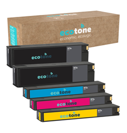 Ecotone Ecopack (Replaces HP 973XL ink) 2xBL + 1xCMY