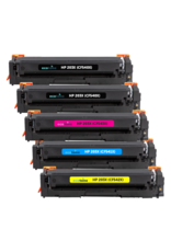 Ecotone Ecopack (Replaces HP 203X toner) 2xBL + 1xCMY  - (BL 2x3200 Pages) (CMY 3x2500 Pages)