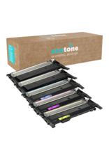 Ecotone Ecopack (Replaces HP 117A toner) 2xBL + 1xCMY  - (BL 2x1600 Pages) (CMY 3x1000 Pages)