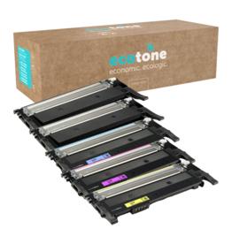 Ecotone Ecopack (Replaces HP 117A toner) 2xBL + 1xCMY