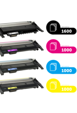Ecotone Ecopack (Replaces HP 117A toner) 2xBL + 1xCMY  - (BL 2x1600 Pages) (CMY 3x1000 Pages)