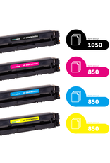 Ecotone Ecopack (Replaces HP 216A toner) 2xBL + 1xCMY  - (BL 2x1050 Pages) (CMY 3x850 Pages)