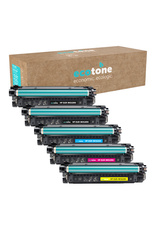 Ecotone Ecopack (Replaces HP 212X toner) 2xBL + 1xCMY  - (BL 2x13000 Pages) (CMY 3x10000 Pages)