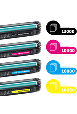 Ecotone Ecopack (replaces HP 212X) 2xBL(13000P), 1xCMY(3x10000P)