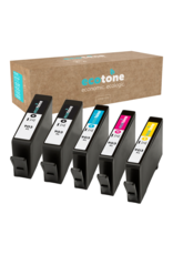 Ecotone Ecopack (Replaces HP 903XL ink) 2xBL + 1xCMY  - (BL 2x950 Pages) (CMY 3x850 Pages)