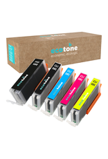 Ecotone Ecopack (Replaces Canon PGI-580/CLI-581 ink) 1xPBL+1xBLCMY  - (PBL 1x26ml) (BLCMY 4x12,2ml)