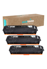 Ecotone Ecopack (Replaces HP 410A CF410A toner) 3xBL - (BL 3x2300 Pages)