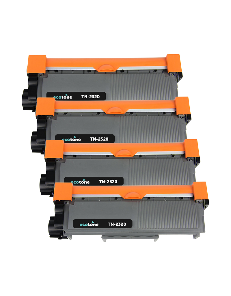 Ecotone Ecopack (Replaces Brother TN-2320 toner) 4xBL - (BL 4x2600 Pages)
