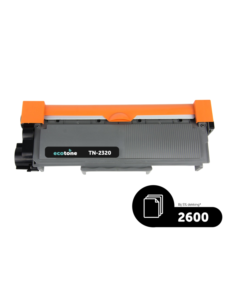 Ecotone Ecopack (Replaces Brother TN-2320 toner) 4xBL - (BL 4x2600 Pages)