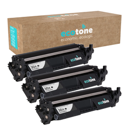 Ecotone Ecopack (Replaces HP 30X CF230X toner) 3xBL