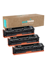 Ecotone Ecopack (Replaces HP 131X CF210X toner) 3xBL - (BL 3x2400 Pages)
