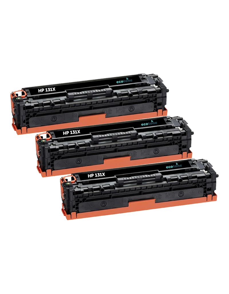 Ecotone Ecopack (Replaces HP 131X CF210X toner) 3xBL - (BL 3x2400 Pages)